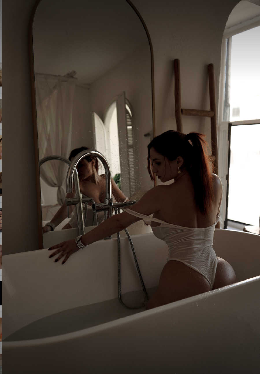 A playful frame from Miranda Faith nude — online in Natal